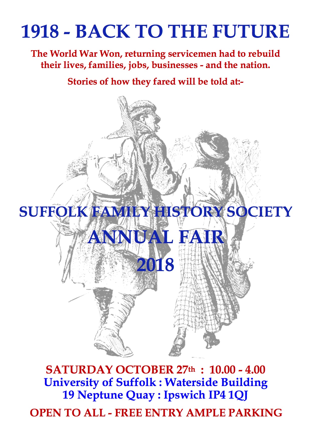 SFHS Annual Fair:1918 — Back to the Future
