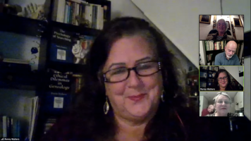 201116 Dr Penny Walters talking to us on Zoom