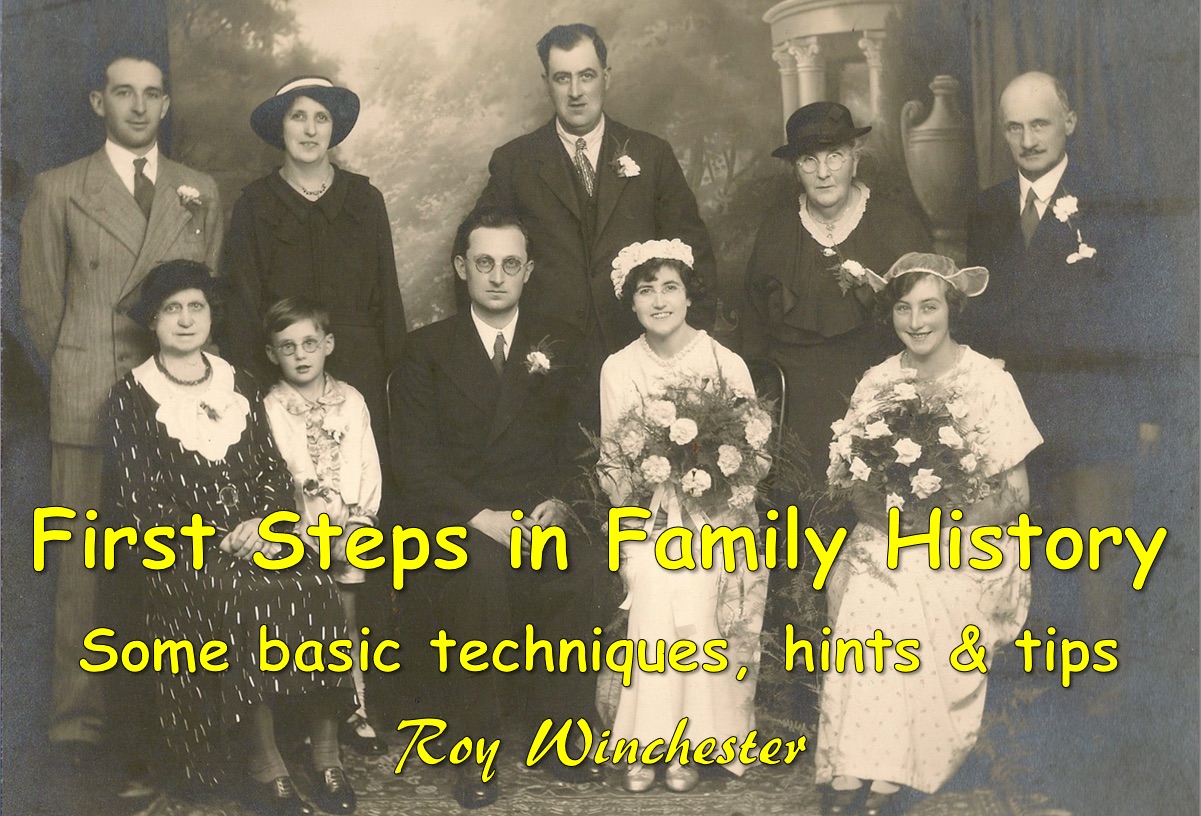 First Steps in Family History