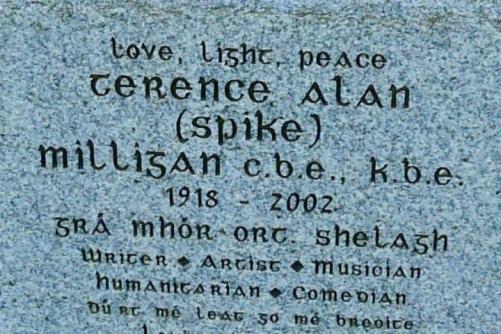 230918 Spike Milligan Duirt me leat go me breoite P1270643