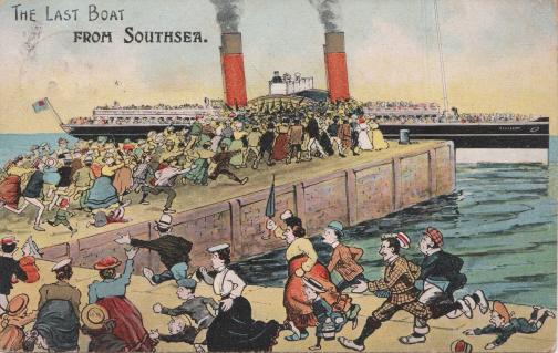 230515 Last Boat from Southsea postcard