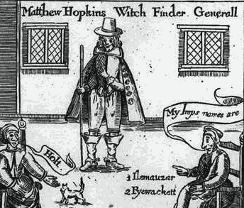Witches in and around Suffolk